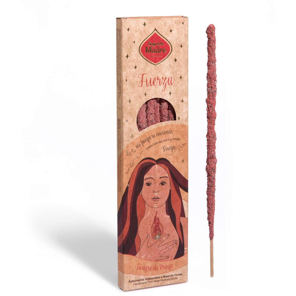 Incenso Artesanal – Elemento Fogo – Força (Signos: Carneiro, Leão, Sagitário)