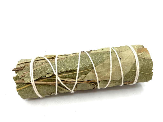 White Sage and Eucalyptus Smudge Torch – Energy Purification and Renewal