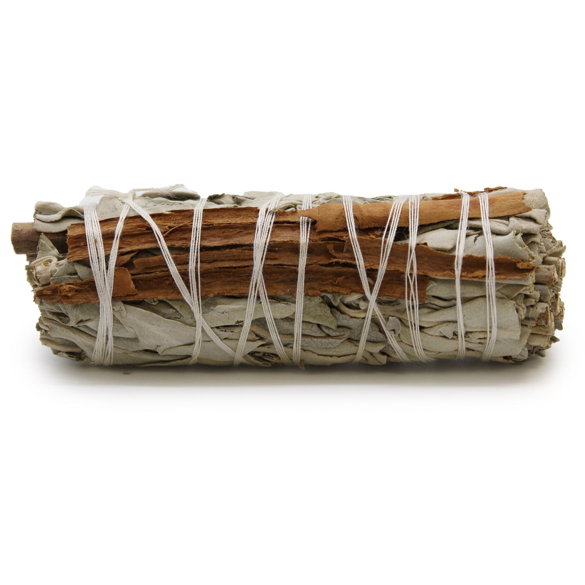 White Sage and Cinnamon Torch – Prosperity and Good Vibrations