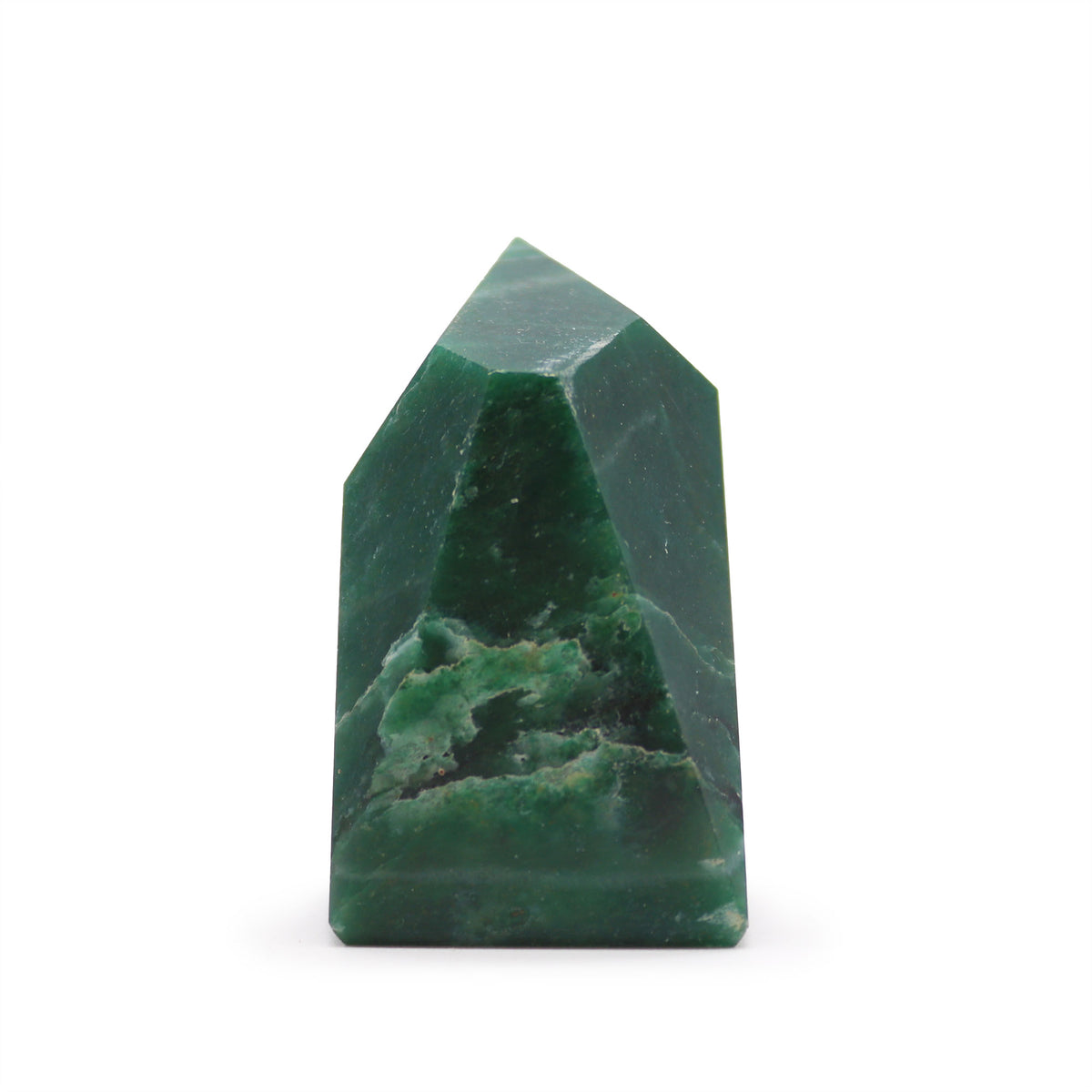 Indian Jade Natural Point - Luck and Prosperity