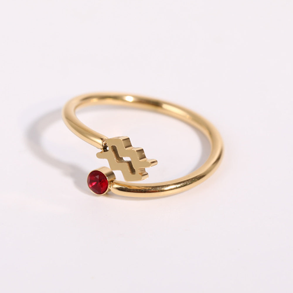 Anéis dos Signos Banhados a Ouro 18k - Produto Best Seller🥇