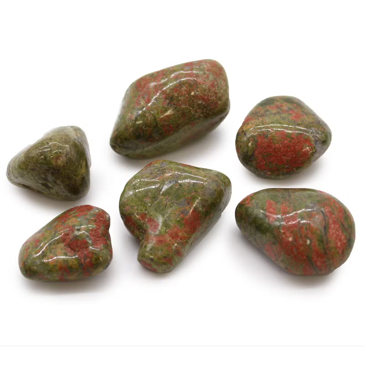 Tumbled Unakite