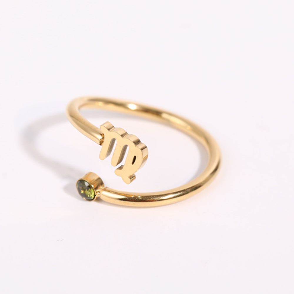 Anéis dos Signos Banhados a Ouro 18k - Produto Best Seller🥇