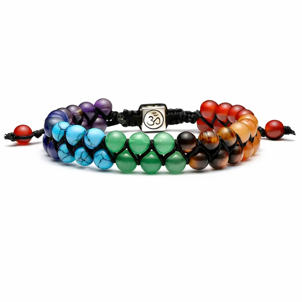Pulseira dos 7 Chakras - Equilíbrio e Boa Sorte